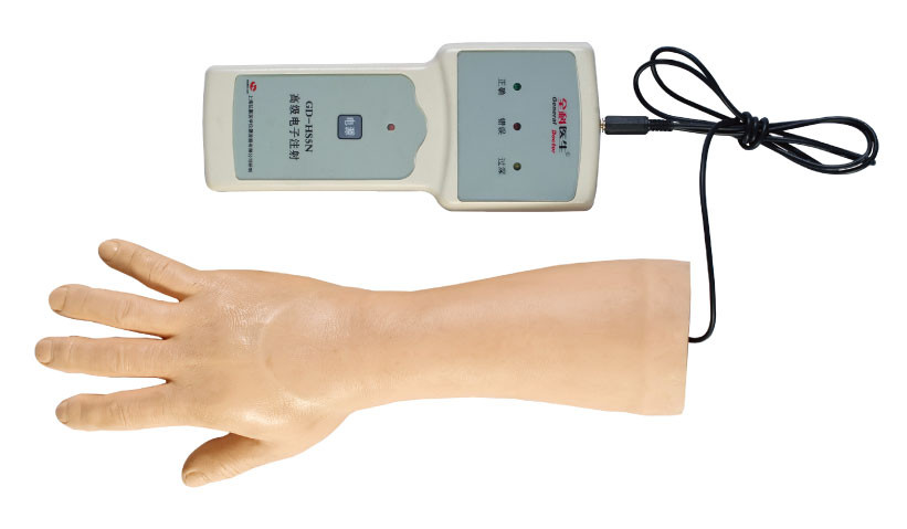 Braccio elettronico di addestramento di iniezione in vena di alta durevolezza con lo strumento dell'allarme